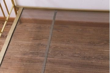 アンティーク家具　フランスアンティーク　真鍮メッキ　高級感溢れるベッドフレーム