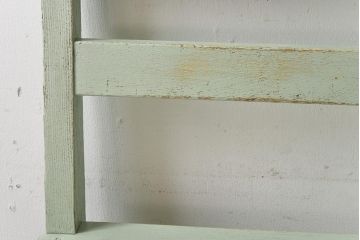 ペイント家具　棚付き　ナチュラルスタイルにぴったりなチェア(キッズチェア、椅子)(1)