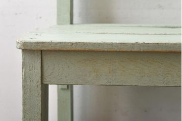 ペイント家具　棚付き　ナチュラルスタイルにぴったりなチェア(キッズチェア、椅子)(1)