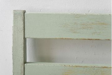 ペイント家具　棚付き　ナチュラルスタイルにぴったりなチェア(キッズチェア、椅子)(1)