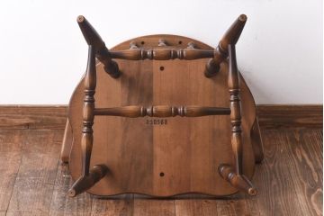 【Y様ご成約分】中古美品 飛騨産業・キツツキマーク　穂高シリーズ　キャプテンチェア(アームチェア、ダイニングチェア)(2)