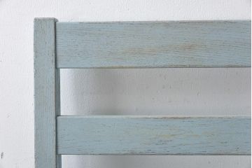 ペイント家具　棚付き　ナチュラルスタイルにぴったりなチェア(キッズチェア、椅子)