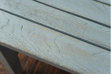 ペイント家具　棚付き　ナチュラルスタイルにぴったりなチェア(キッズチェア、椅子)