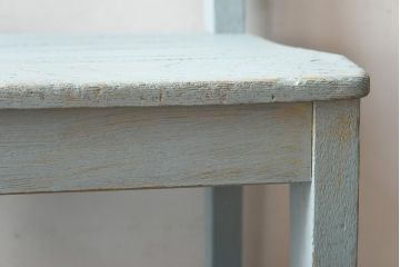 ペイント家具　棚付き　ナチュラルスタイルにぴったりなチェア(キッズチェア、椅子)