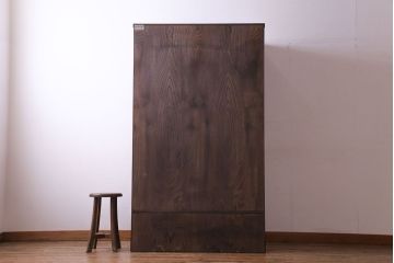 中古　伝統民芸家具　岩谷堂箪笥　存在感を放つ上質なワードローブ(洋服タンス、洋服箪笥)