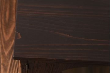 アンティーク家具　和製アンティーク　丸窓　当時物色ガラスがおしゃれな箪笥ローボード(リビングボード、収納棚、戸棚)