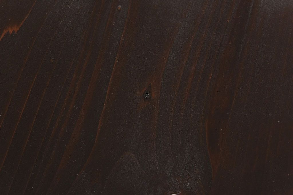 アンティーク家具　和製アンティーク　丸窓　当時物色ガラスがおしゃれな箪笥ローボード(リビングボード、収納棚、戸棚)