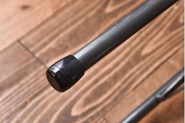 レトロ家具　ラフジュ工房オリジナル　ヒノキ材天板　レトロな風合いの鉄脚テーブル(サイドテーブル、コーヒーテーブル)