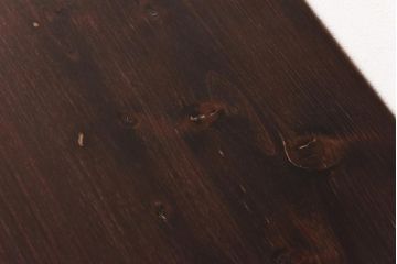 レトロ家具　ラフジュ工房オリジナル　ヒノキ材天板　レトロな風合いの鉄脚テーブル(サイドテーブル、コーヒーテーブル)