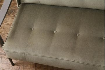 ビンテージ家具　北欧ビンテージ　リペイント　落ち着いた色合いのソファベッド