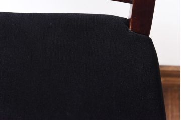 アンティーク家具　イギリスアンティーク　オーク材　クラシカルな佇まいが魅力のダイニングチェア(ワークチェア、椅子)(1)