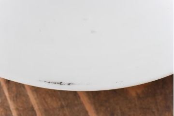 昭和期　素朴な味わいが魅力的な平笠シェード(天井照明、電笠)(2)