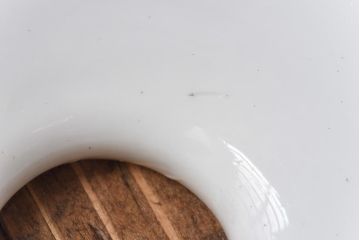 昭和期　素朴な味わいが魅力的な平笠シェード(天井照明、電笠)(2)