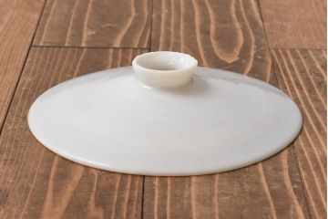 昭和期　素朴な味わいが魅力的な平笠シェード(天井照明、電笠)(3)