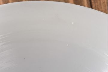 昭和期　素朴な味わいが魅力的な平笠シェード(天井照明、電笠)