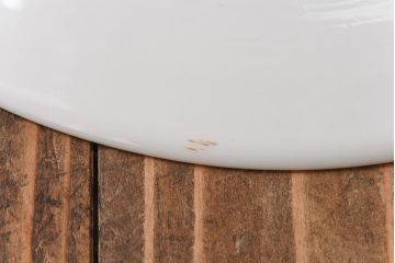 昔懐かしい白い平笠シェードの吊り下げ照明(天井照明、電笠)(2)