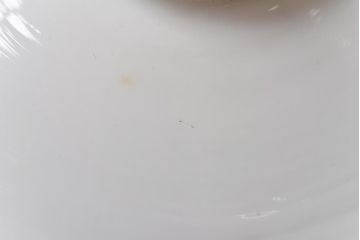 昔懐かしい白い平笠シェードの吊り下げ照明(天井照明、電笠)(2)