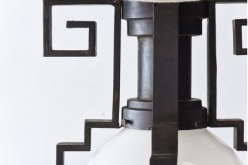 大正ロマン　激レア!ブラケットのデザインが魅力的な天井照明(ライト)