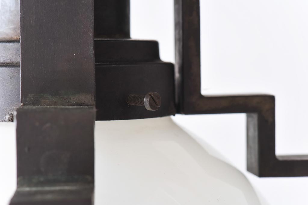 大正ロマン　激レア!ブラケットのデザインが魅力的な天井照明(ライト)