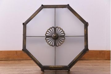 和製アンティーク　透かし模様が目を引く和モダンな天井照明(吊り下げ照明)