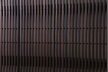 昭和期　板ガラス裏障子留め　木の良さが味わえるシンプルな格子帯戸(ガラス帯戸、格子戸、仕切り戸、引き戸、建具)2枚組