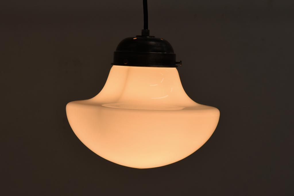 なめらかなフォルムが上品な雰囲気を醸し出す天井照明(吊り下げ照明、ライト)