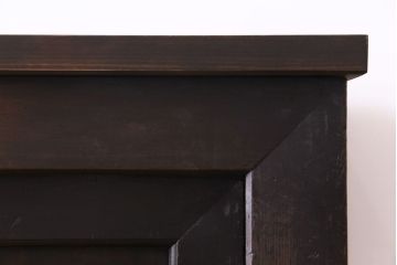 アンティーク家具　和製アンティーク　明治期　脚付き　三尺　味わいある佇まいの水屋箪笥サイドボード(収納棚、食器棚)