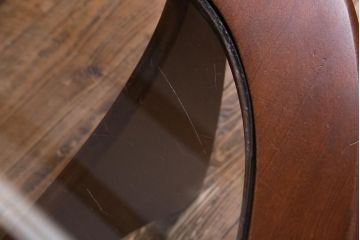 ヴィンテージ家具　北欧ビンテージ　G-plan(ジープラン)　　ガラストップがおしゃれなチーク材のコーヒーテーブル(センターテーブル)