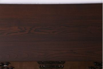 中古　伝統民芸家具　岩谷堂箪笥　上質な和の雰囲気漂う箪笥ローボード(ローチェスト、引き出し)