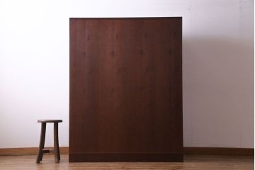 中古美品　南部箪笥　豪華な手打ち彫金金具が目を惹く衣装箪笥(引き出し、整理箪笥)(定価約70万円)