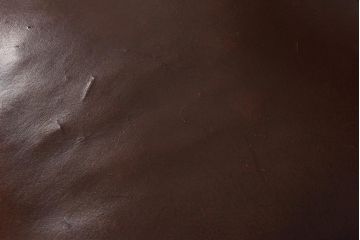 アンティーク家具　イギリスアンティーク　オーク材　本革　彫刻の意匠がおしゃれなチェア(ダイニングチェア、椅子)