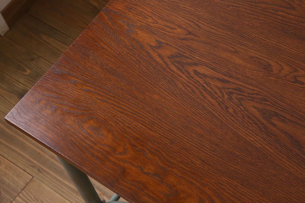 【B様ご決済用】ラフジュ工房オリジナル 8脚格納スツール付きテーブル