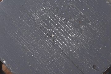 レトロ　ペイント家具　シャビーな雰囲気がお洒落な角スツール(椅子、チェア)