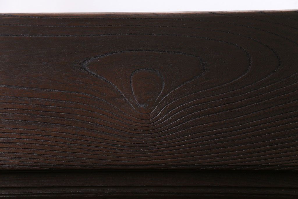 和製アンティーク　両開き　特大!　大正ロマンの雰囲気漂う総ケヤキ材のドア(木製扉、建具)2枚1対