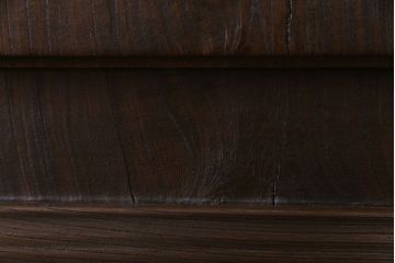 和製アンティーク　両開き　特大!　大正ロマンの雰囲気漂う総ケヤキ材のドア(木製扉、建具)2枚1対