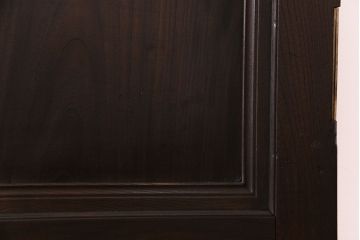 和製アンティーク　両開き　特大!　大正ロマンの雰囲気漂う総ケヤキ材のドア(木製扉、建具)2枚1対