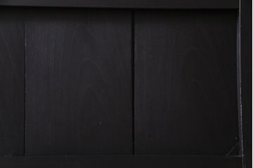 ペイント建具　総ケヤキ材　モダンな雰囲気漂うアンティーク蔵戸(引き戸、建具、玄関戸)