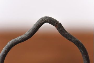 アンティーク雑貨　リメイク　ラフジュオリジナルガラス入り　銅製灯籠(照明、ディスプレイ)