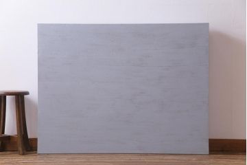 ペイント家具　パステルカラーが可愛らしい薄型オープンラック(飾り棚)