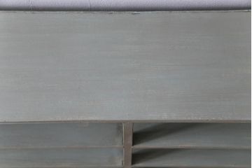 ペイント家具　くすんだ色味がおしゃれな薄型オープンラック(飾り棚)