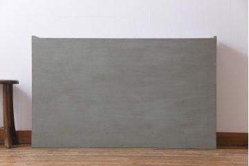ペイント家具　くすんだ色味がおしゃれな薄型オープンラック(飾り棚)