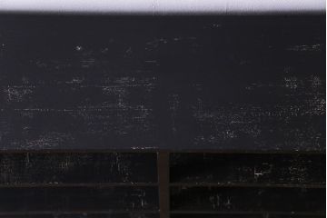 ペイント家具　シャビーな風合いがおしゃれな薄型オープンラック(飾り棚)