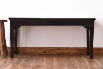 アンティーク家具　激レア　日本楽器・山葉(ヤマハ)　艶を帯びた質感が品格漂うピアノベンチ(サイドテーブル)