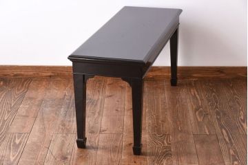 アンティーク家具　激レア　日本楽器・山葉(ヤマハ)　艶を帯びた質感が品格漂うピアノベンチ(サイドテーブル)