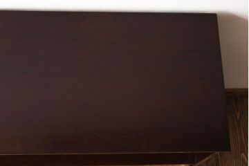 アンティーク家具　和製アンティーク　蒔絵　渋い色味が魅力的な日本風情を感じる茶棚(飾り棚)