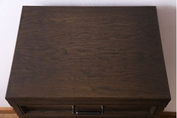 ビンテージ　神戸洋家具　永田良介商店　上品な趣きのサイドチェスト・7段(引き出し、チェスト)