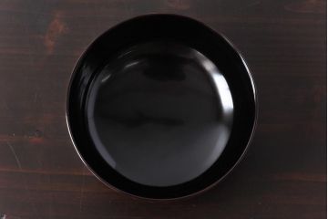 和製アンティーク　輪島塗　高蒔絵　瓢箪の図　上質な蓋付き木製椀(漆器、和食器)5客セット(2)