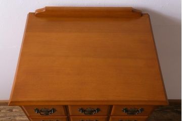 中古　極美品　横浜クラシック家具ダニエル(daniel)　A-109小抽斗タンス(サイドチェスト、チェスト、引き出し)(定価約35万円)