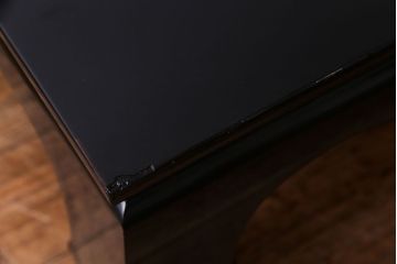中古　民芸家具　螺鈿細工　高級品　華やかな意匠が存在感を放つ座卓テーブル