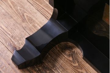 中古　民芸家具　螺鈿細工　高級品　華やかな意匠が存在感を放つ座卓テーブル